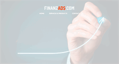 Desktop Screenshot of finanzads.com